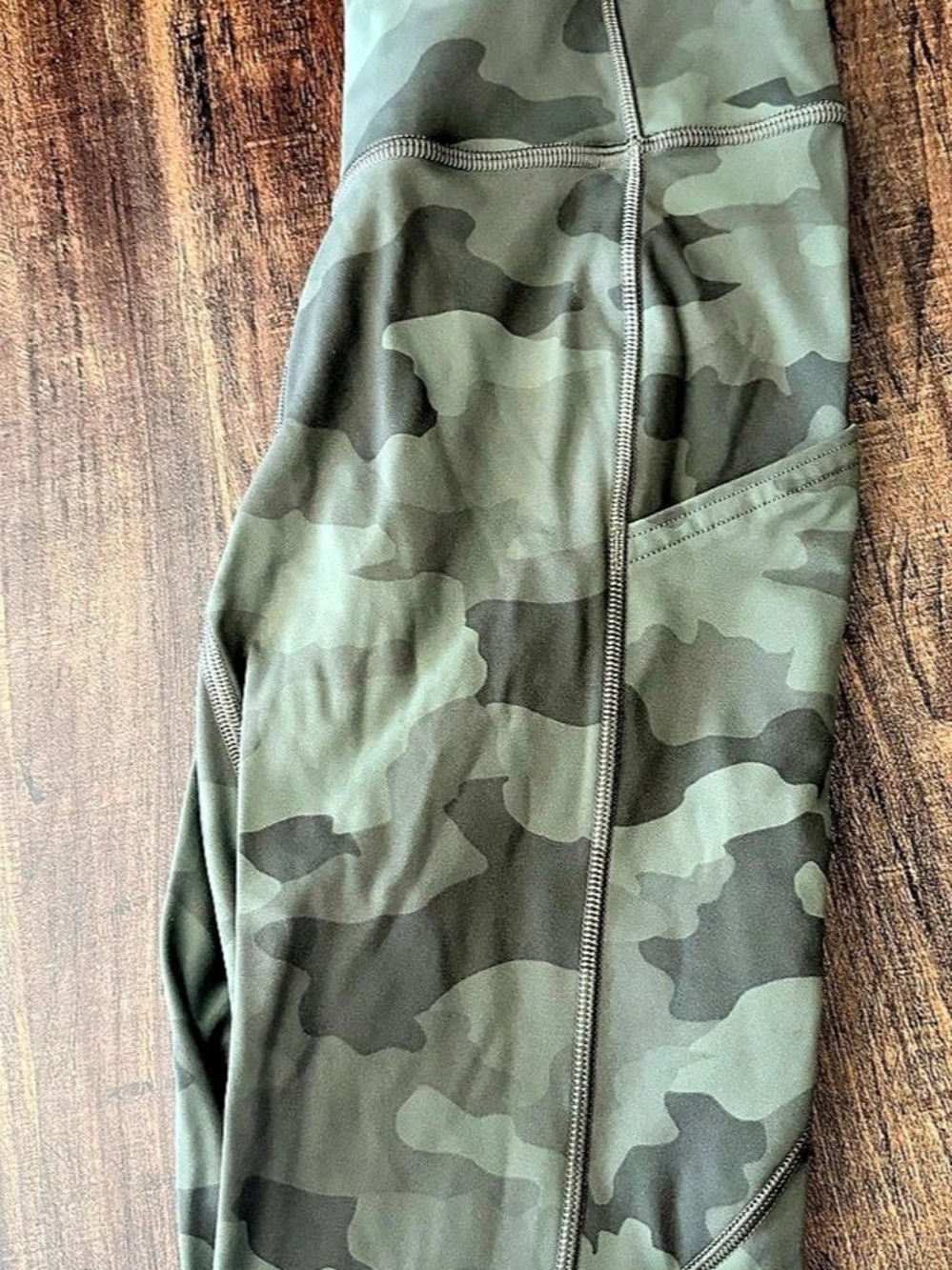 lululemon Align High-Rise Pant with Pockets 28" Camo Green Size 4